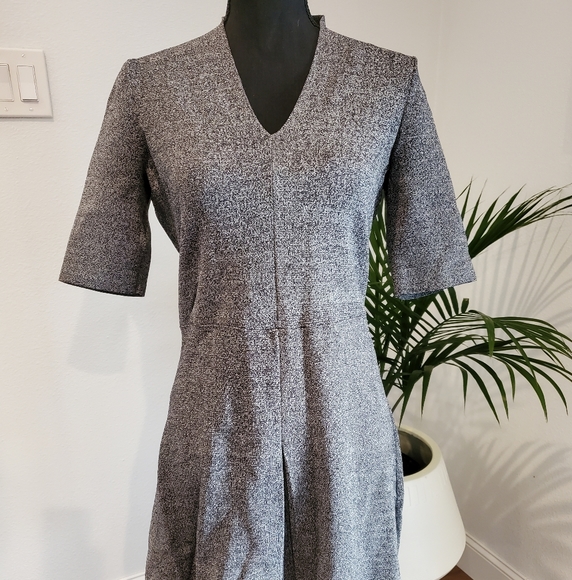 Ann Taylor Dress, Grey - Picture 1 of 4